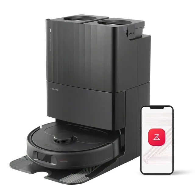 Roborock Qrevo S Black (моющий робот)